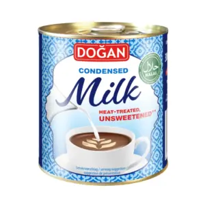 DOĞAN: Leche condensada liquida, 7,5 % de grasa, Hala