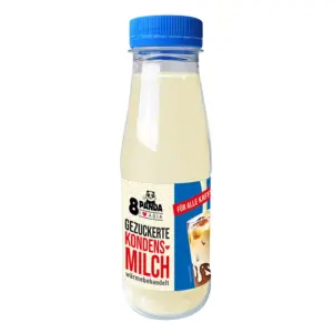 8Panda: Leche condensada azucarada, 8,5 % de grasa