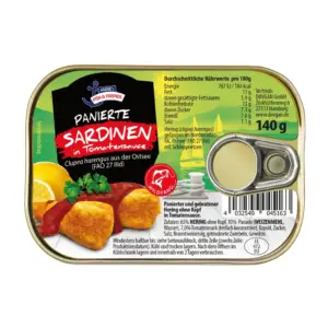 Andre's Fisch & Friends: Sardinas fritas en salsa de tomate