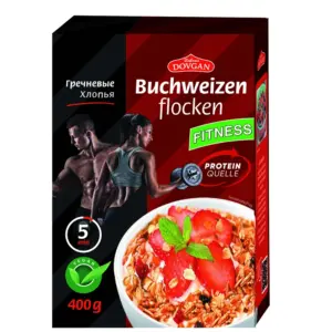 DOVGAN: Copos de trigo sarraceno