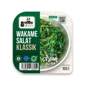 8 Panda: Ensalada clásica de wakame con sésamo