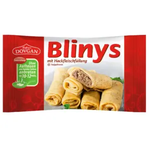 DOVGAN: Creps rellenos de carne picada (cerdo y ternera)