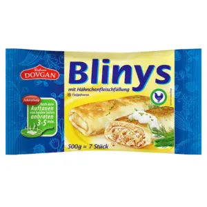 DOVGAN: Creps rellenos de carne de pollo