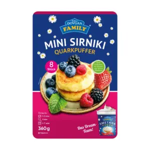 DOVGAN Family: Tortitas dulces de requeson (Sirniki)