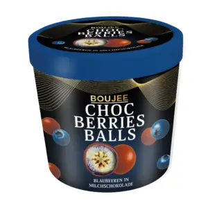 Boujee Blaubeeren in Milchschokolade