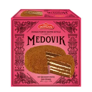 DOVGAN: "Medovik" tarta de bizcocho con crema y miel